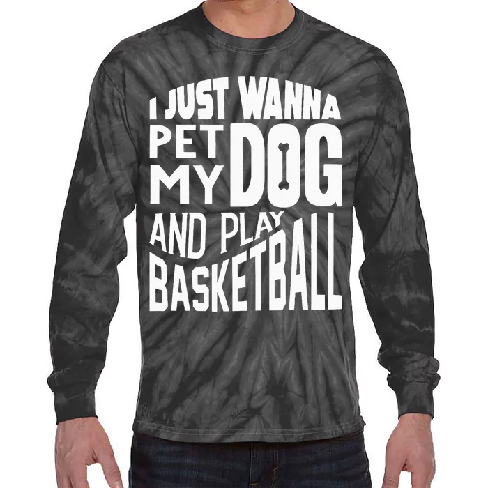 Basketball Player  Basketball Lover Tie-Dye Long Sleeve Shirt