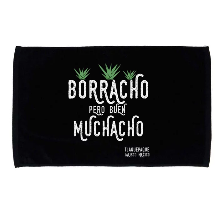 Borracho Pero Buen Muchacho Mexico Saying Microfiber Hand Towel