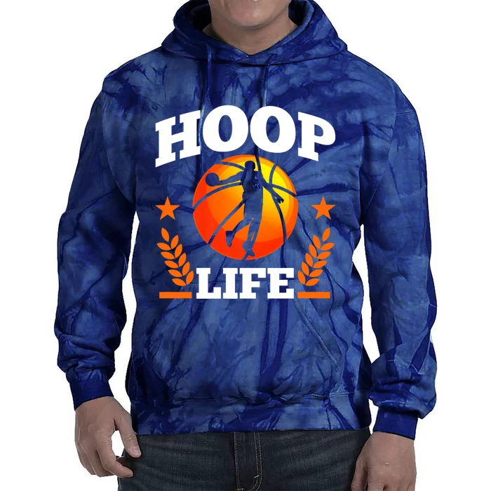 Basketball Player | Baller | Team Sports Lover | Hoop Life Premium Tie Dye Hoodie