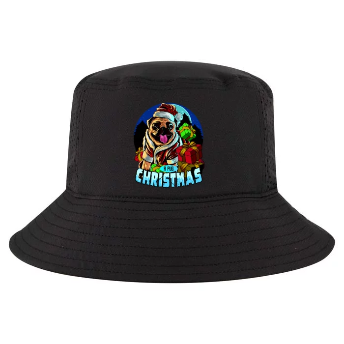 Best Pug Christmas Cool Comfort Performance Bucket Hat