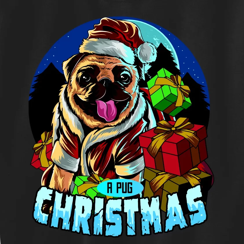 Best Pug Christmas Kids Sweatshirt