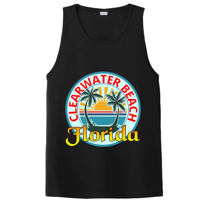 Beach Please Clearwater Beach Florida Beach Spring Break Cute Gift Performance Tank