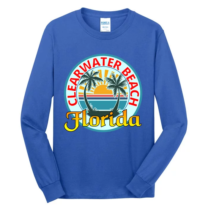 Beach Please Clearwater Beach Florida Beach Spring Break Cute Gift Tall Long Sleeve T-Shirt