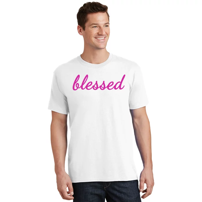 Blessed Pink Christian T-Shirt