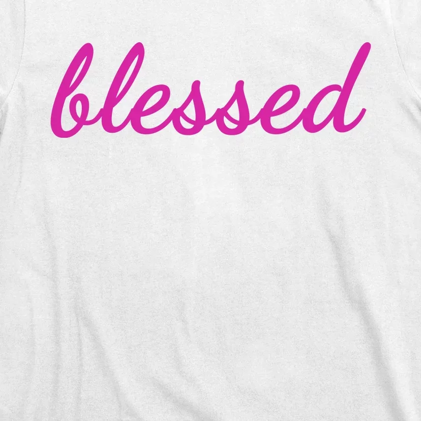 Blessed Pink Christian T-Shirt