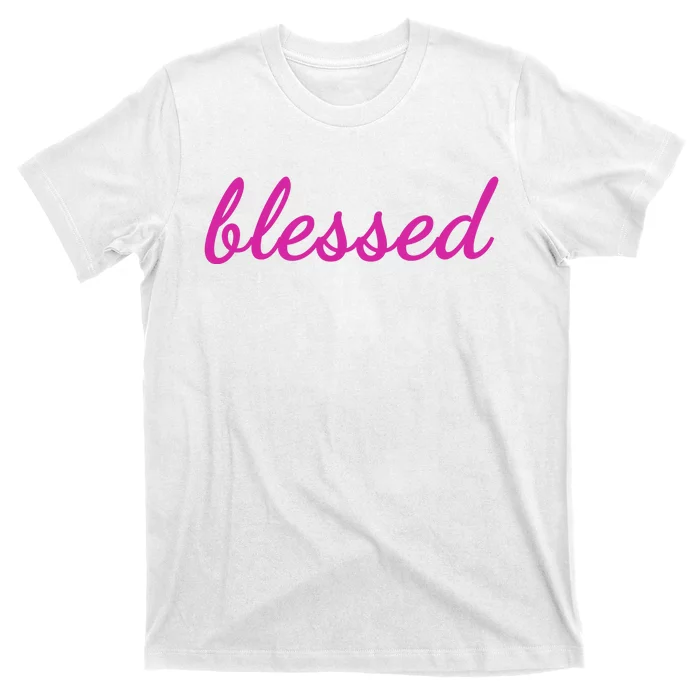 Blessed Pink Christian T-Shirt