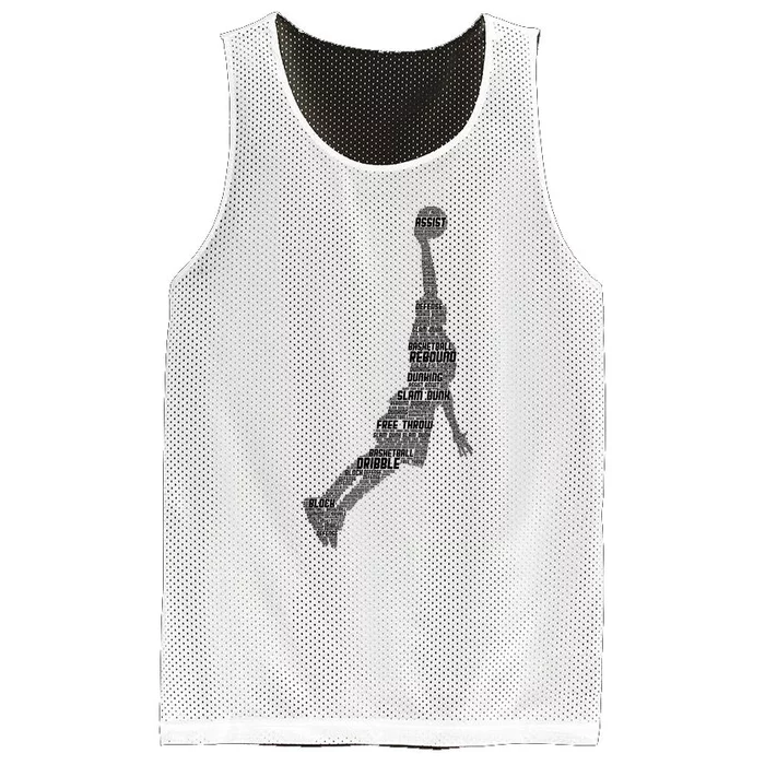 Basketball Player Coach Mesh Reversible Basketball Jersey Tank