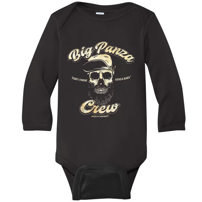 Big Panza Crew Chingon Baby Long Sleeve Bodysuit