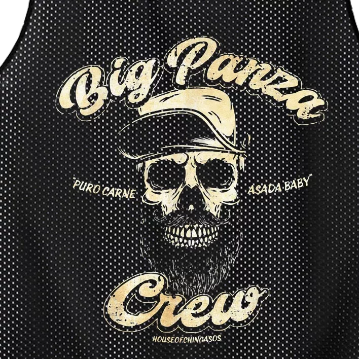 Big Panza Crew Chingon Mesh Reversible Basketball Jersey Tank