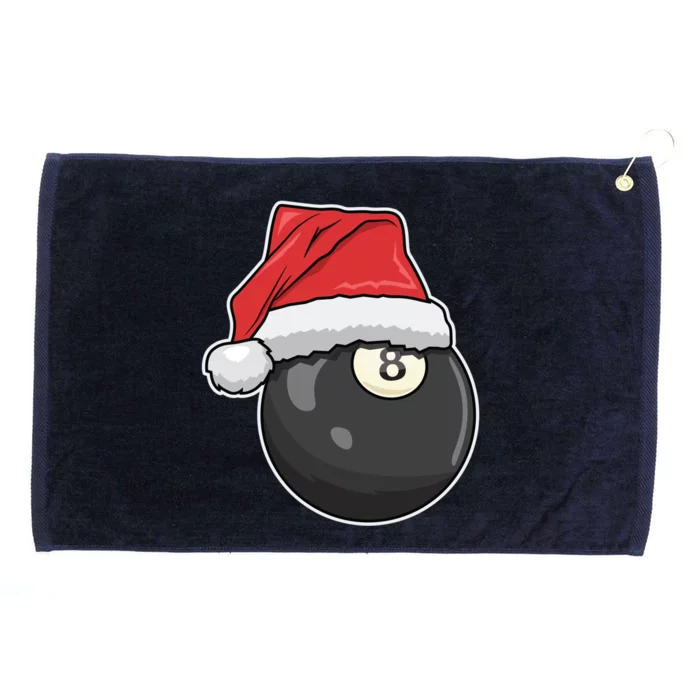 Billiards Player Christmas Costume Pool Funny Gift Grommeted Golf Towel