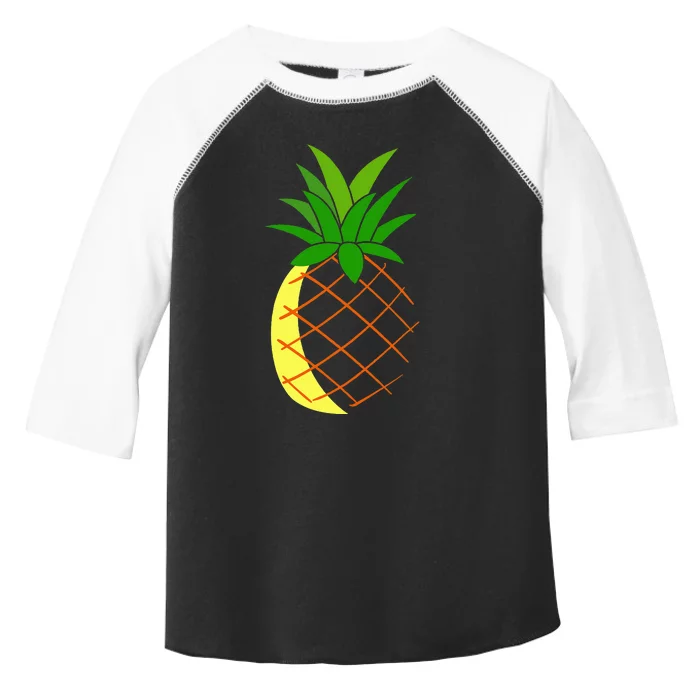 Big Pineapple Costume Cute Easy Fruit Halloween Gift Toddler Fine Jersey T-Shirt