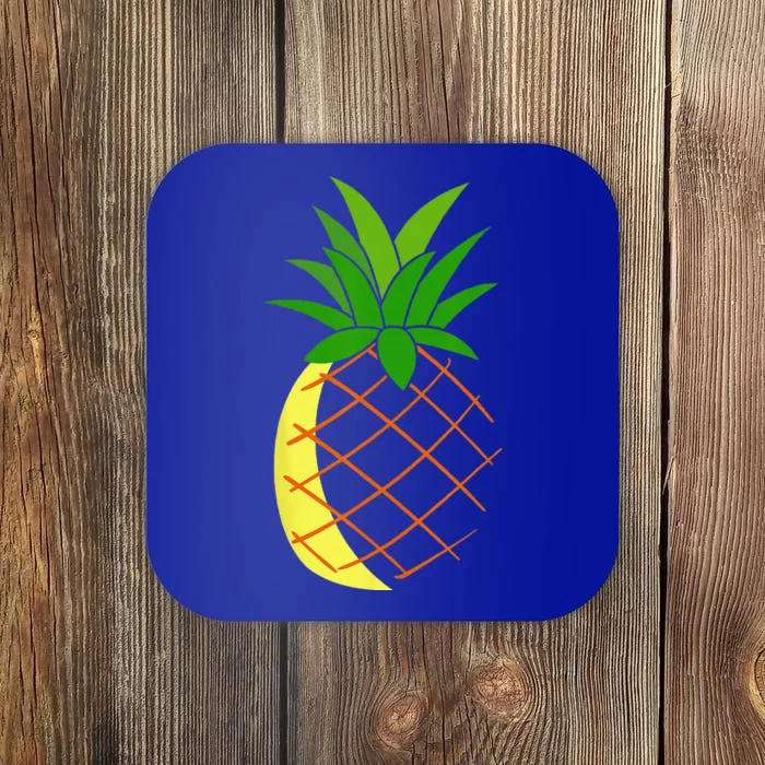 Big Pineapple Costume Cute Easy Fruit Halloween Gift Coaster