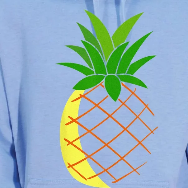 Big Pineapple Costume Cute Easy Fruit Halloween Gift Unisex Surf Hoodie