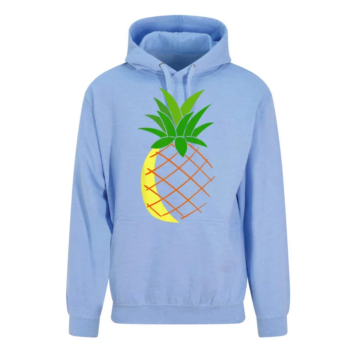 Big Pineapple Costume Cute Easy Fruit Halloween Gift Unisex Surf Hoodie