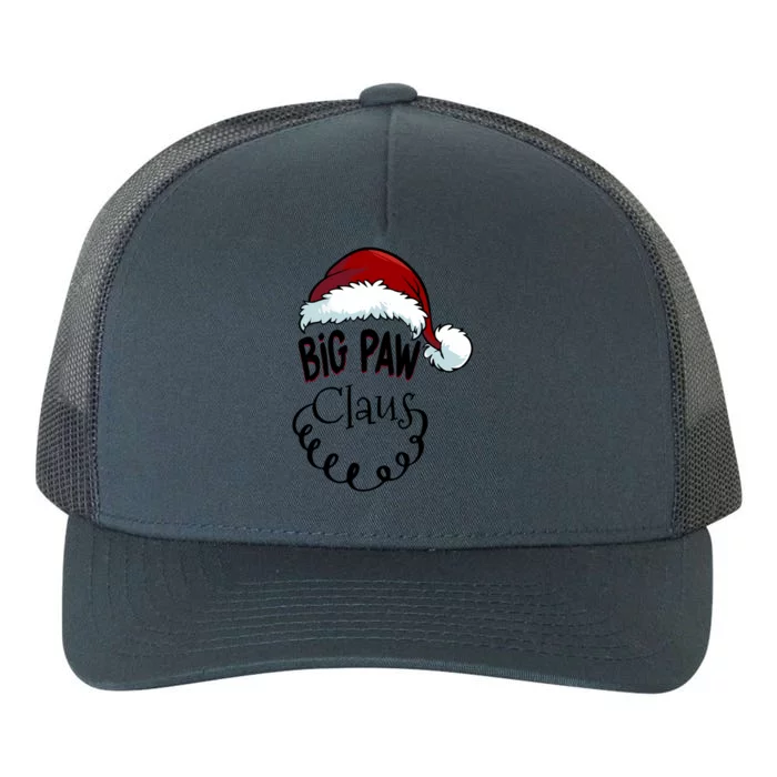 Big Paw Claus New Christmas Santa Claus Gift Yupoong Adult 5-Panel Trucker Hat