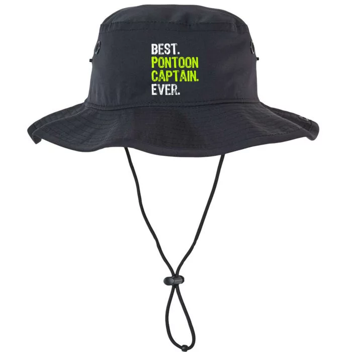 Best Pontoon Captain Ever | Pontoon Boat Legacy Cool Fit Booney Bucket Hat