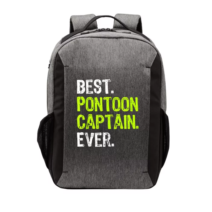 Best Pontoon Captain Ever | Pontoon Boat Vector Backpack