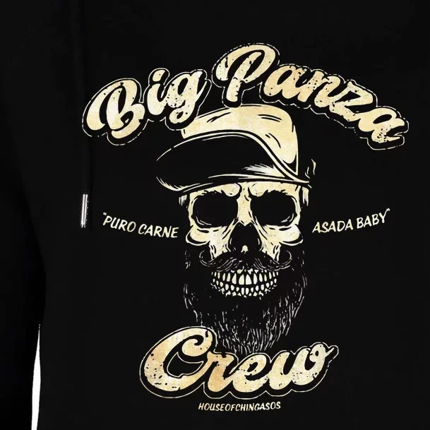 Big Panza Crew Chingon Womens Funnel Neck Pullover Hood