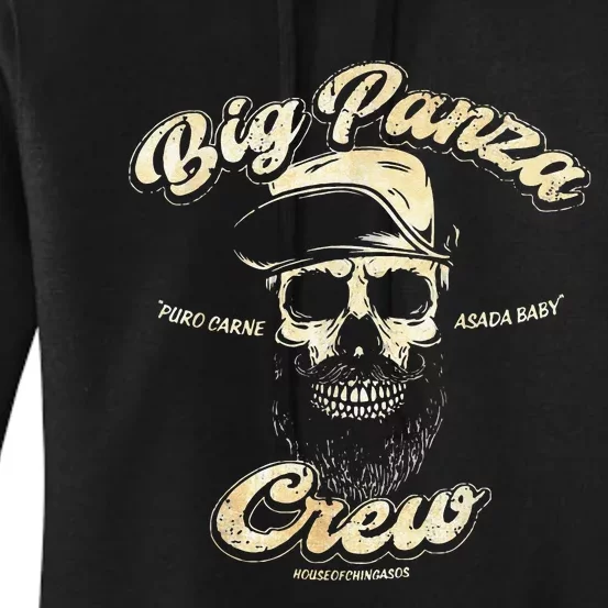 Big Panza Crew Chingon Women's Pullover Hoodie