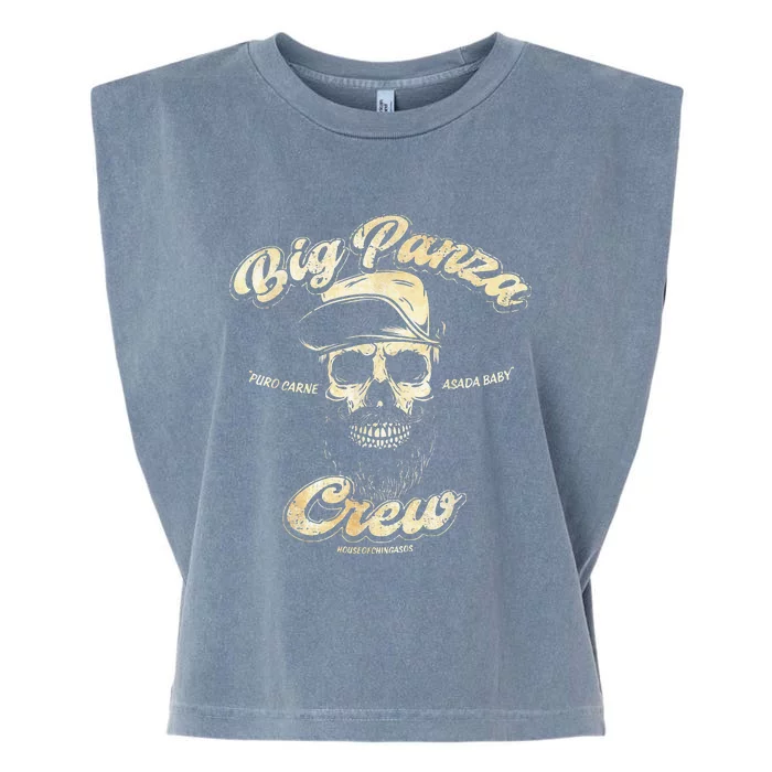 Big Panza Crew Chingon Garment-Dyed Women's Muscle Tee