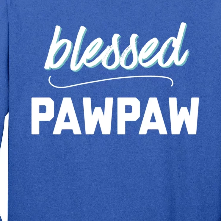 Blessed Pawpaw Christian Favorite Grandpa Cool Gift Tall Long Sleeve T-Shirt