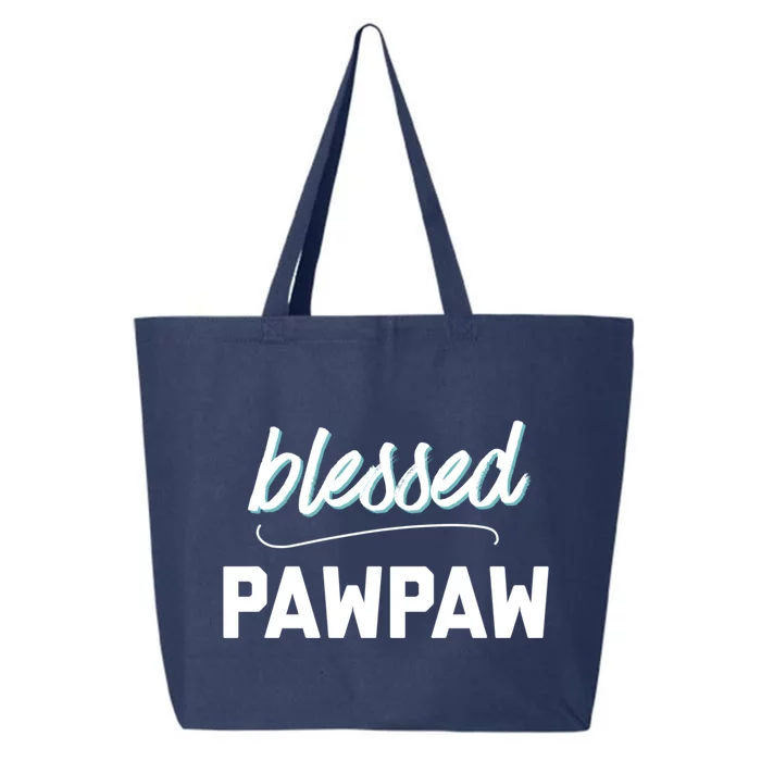 Blessed Pawpaw Christian Favorite Grandpa Cool Gift 25L Jumbo Tote