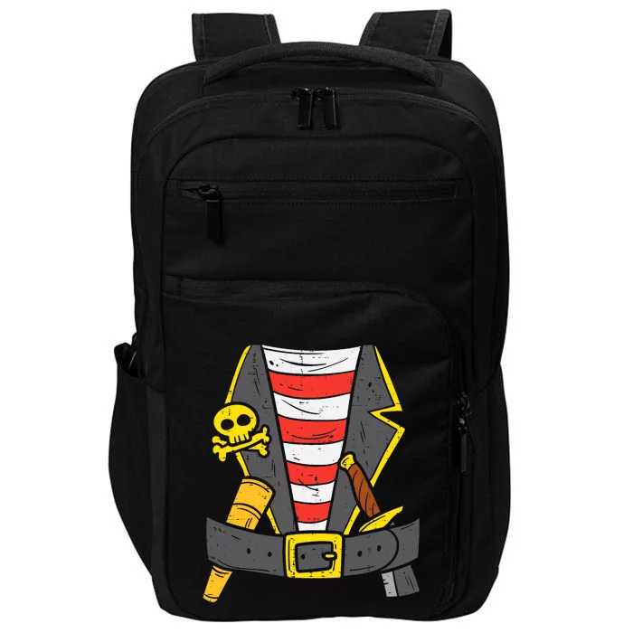 Buccaneer Pirate Carribean Costume Halloween Boy Impact Tech Backpack