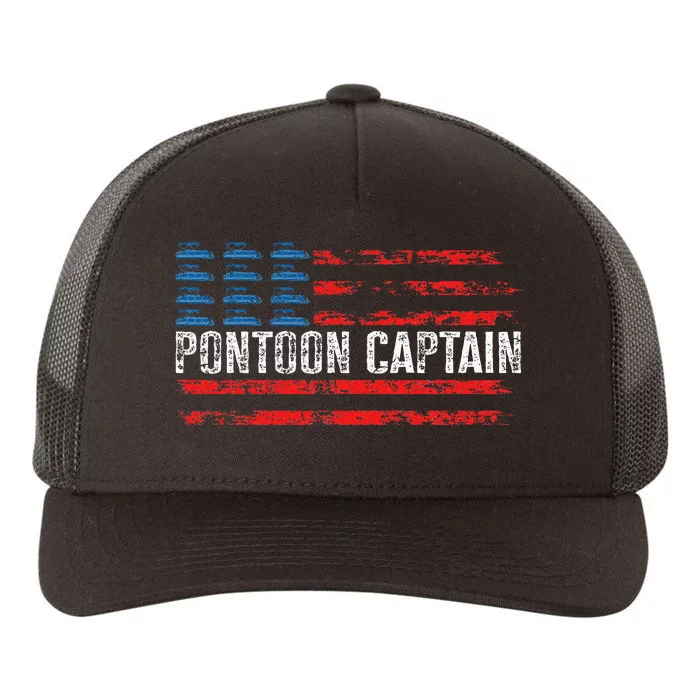 Boating Pontoon Captain Pontoon Boat Yupoong Adult 5-Panel Trucker Hat