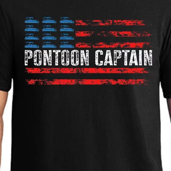 Boating Pontoon Captain Pontoon Boat Pajama Set