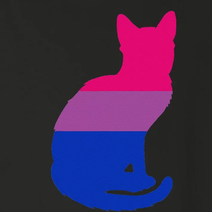 Bisexual Pride Cat LGBT Bi Support Love Funny Cat Lover Toddler Long Sleeve Shirt