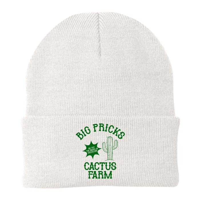 Big Pricks Cactus Farm Funny Knit Cap Winter Beanie