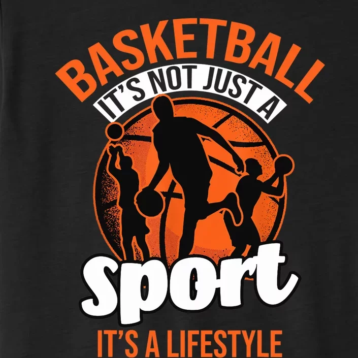 Basketball Player Coach Team Baller Sports Lover Bball Fan ChromaSoft Performance T-Shirt