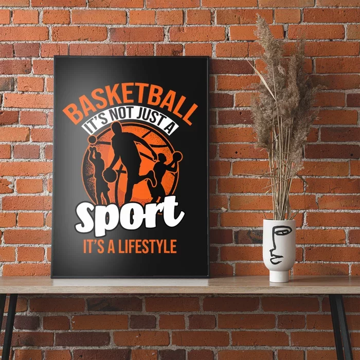 Basketball Player Coach Team Baller Sports Lover Bball Fan Poster