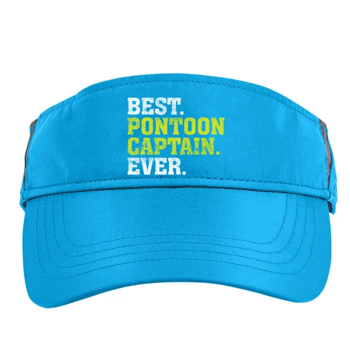 Best Pontoon Captain Ever | Pontoon Boat Adult Drive Performance Visor