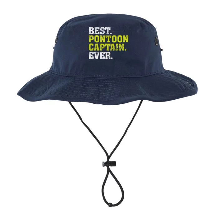 Best Pontoon Captain Ever | Pontoon Boat Legacy Cool Fit Booney Bucket Hat