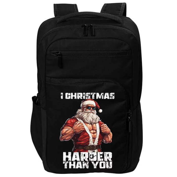 Bodybuilding Powerlifting Christmas Core Workout Iron Mass Impact Tech Backpack