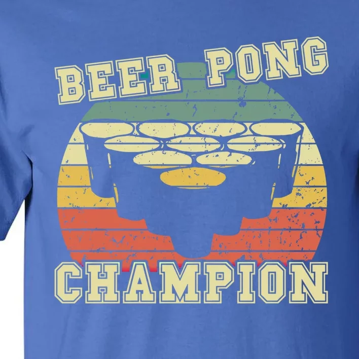 Beer Pong Champion/beer Pong Gift Tall T-Shirt