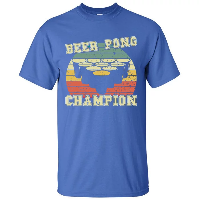 Beer Pong Champion/beer Pong Gift Tall T-Shirt