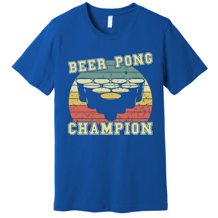 Beer Pong Champion/beer Pong Gift Premium T-Shirt