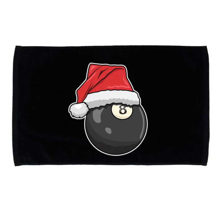 Billiards Player Christmas Costume Pool Funny Gift Microfiber Hand Towel