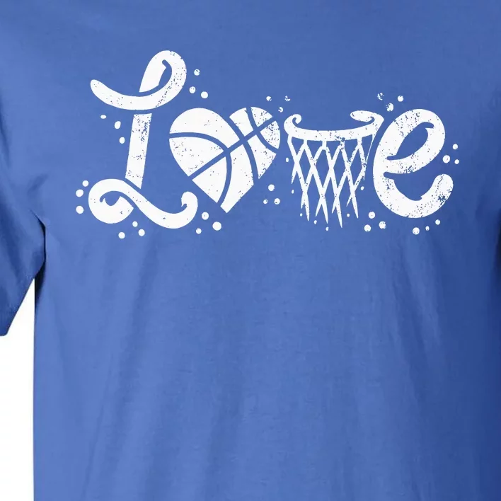 Basketball Player Court Ball Gift Tall T-Shirt