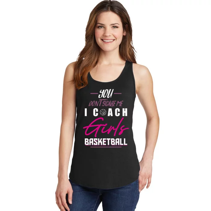 Basketball Player Coach Team Funny Baller Girl Trainor Ladies Essential Tank