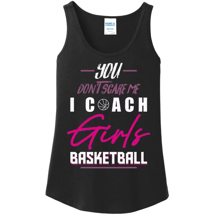 Basketball Player Coach Team Funny Baller Girl Trainor Ladies Essential Tank