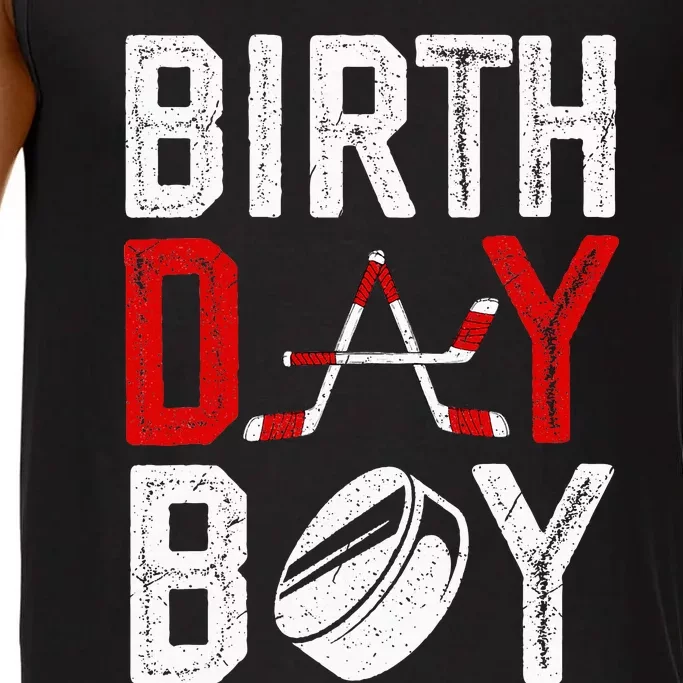 Birthday Party Decorations Hockey Winter Sports Fans Comfort Colors® Tank Top