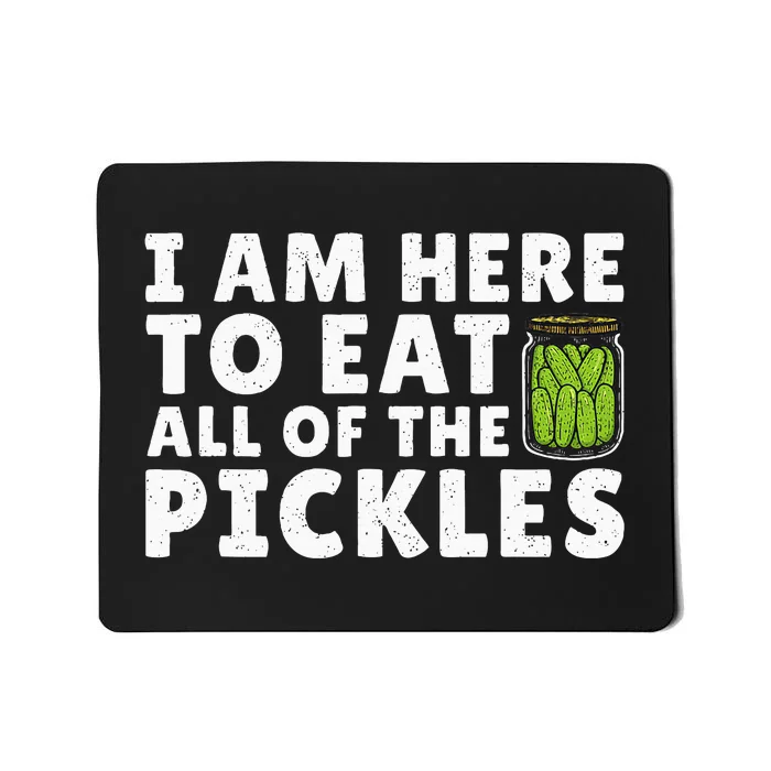 Best Pickle Design Cucumber Pickle Lover Mousepad