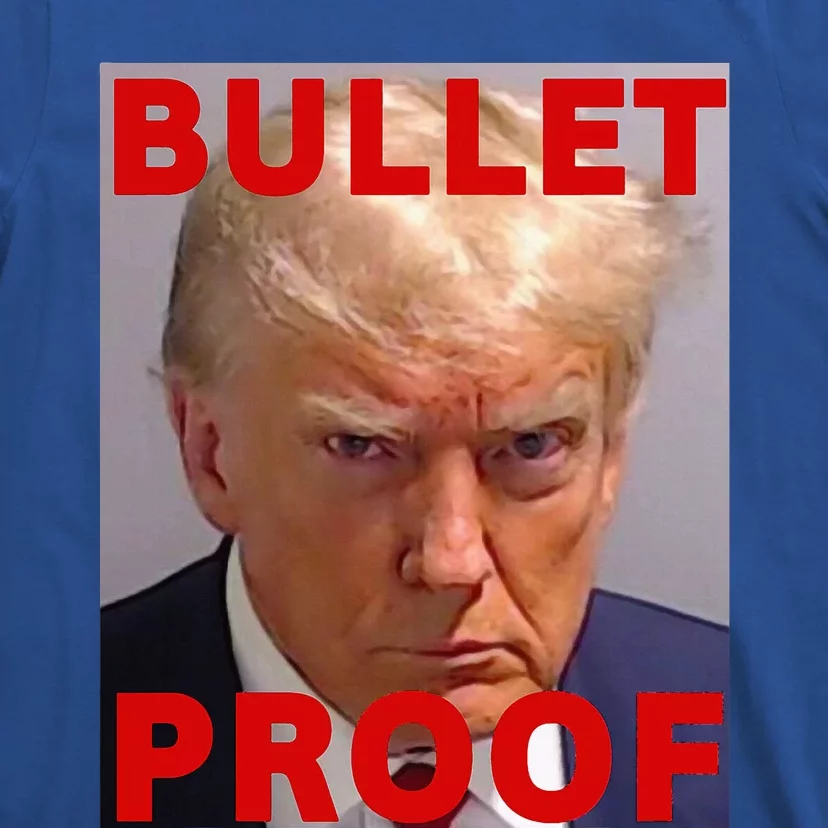 Bullet Proof Donald Trump 2024 Fight Fight Fight Trump Rally T-Shirt