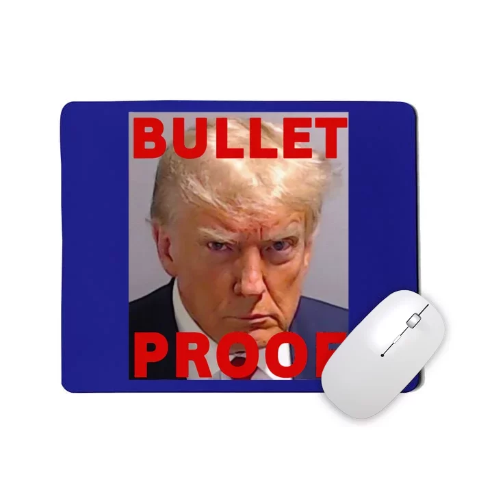 Bullet Proof Donald Trump 2024 Fight Fight Fight Trump Rally Mousepad