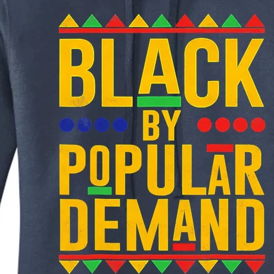 Black Popular Ded African American Melanin Black History Gift Women's Pullover Hoodie