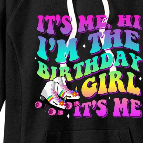 Birthday Party Disco Its Me Hi Im The Birthday Its Me Women's Fleece Hoodie