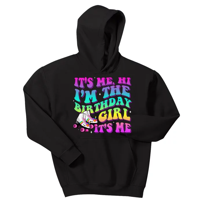 Birthday Party Disco Its Me Hi Im The Birthday Its Me Kids Hoodie